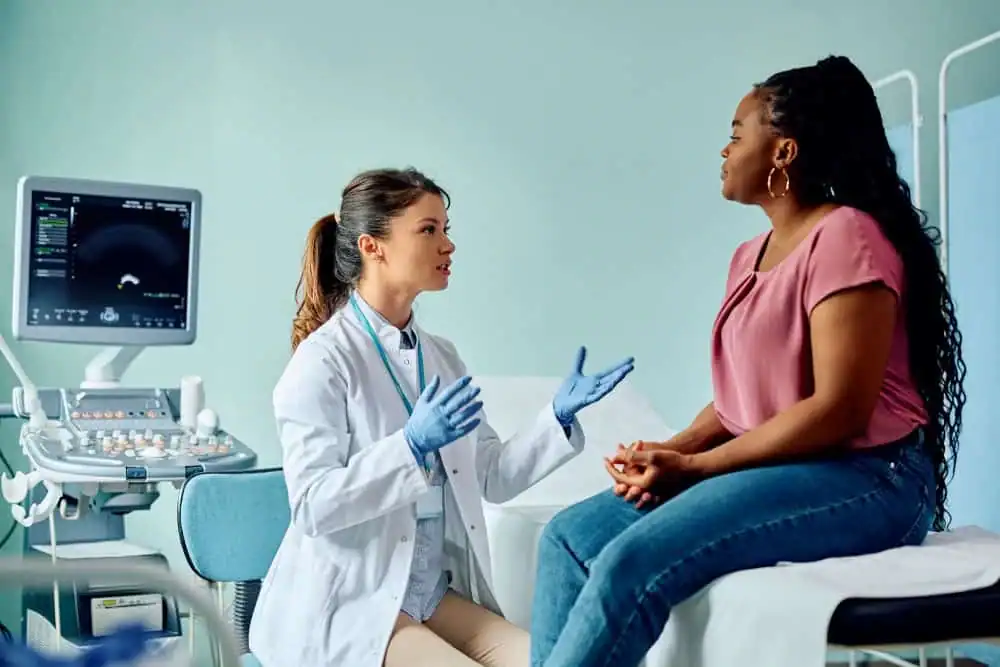 Rejuvenating Intimacy: Exploring Surgical Solutions for Vaginal Laxity 1 Woman have consultation about vaginal laxity Stanford-le-Hope
